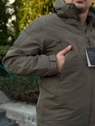 Innovative Winter Jacket Archon 5.0 Coyote Omni-Heat + Synthetic Insulation