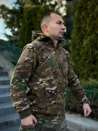 Флісова кофта GEN 10 Мультикам з капюшоном