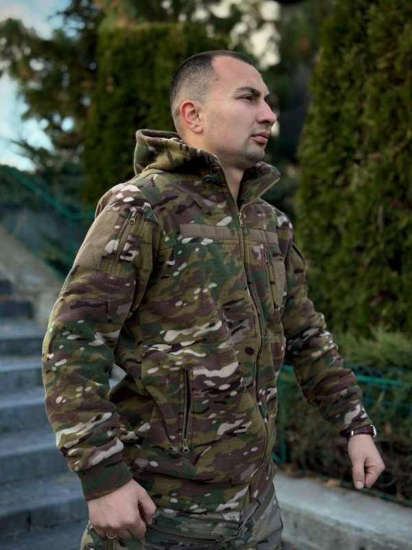 Флісова кофта GEN 10 Мультикам з капюшоном