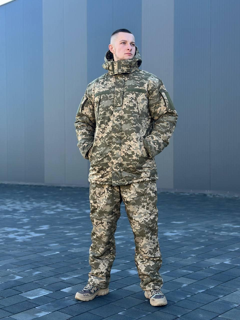 Костюм піксель зимовий Кордон-6 B&L БАТАЛИ