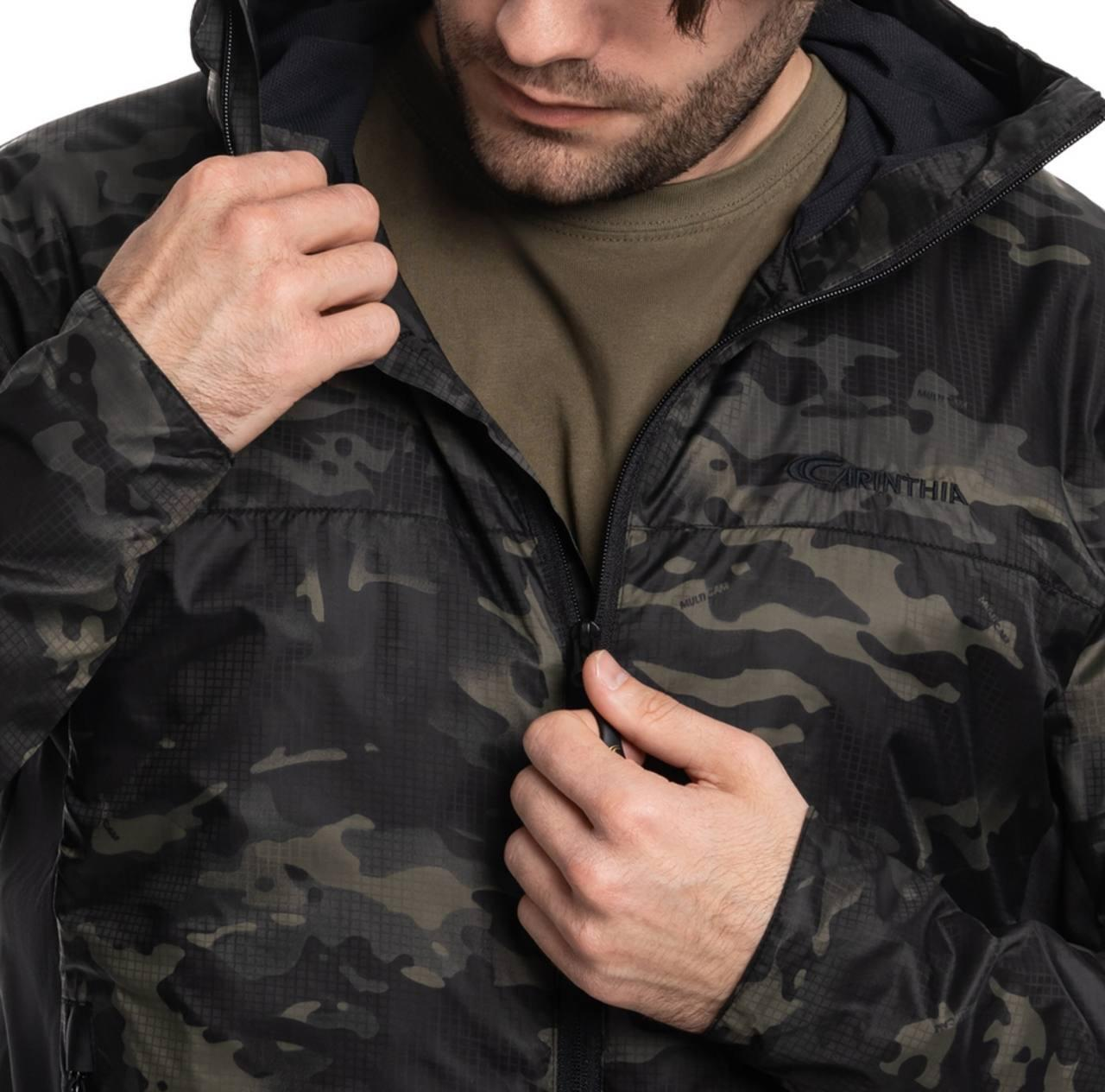 Куртка Полегшена Весняна Carinthia G-LOFT TLG Black- Multicam