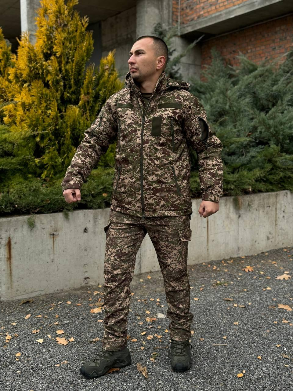 Костюм Soft Shell + Omni Heat Apex 5.0 до -35 Хижак
