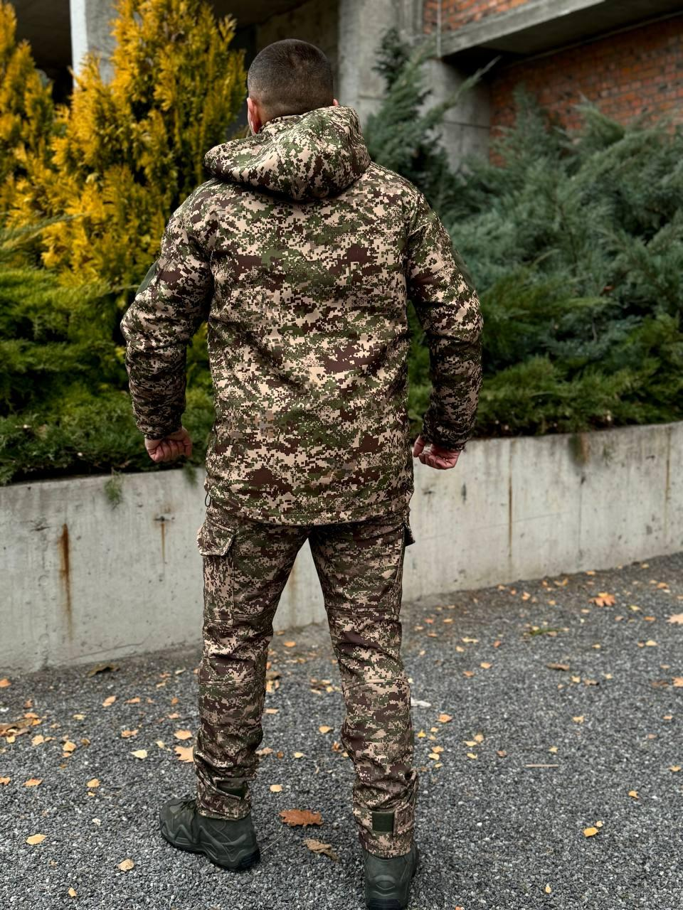 Костюм Soft Shell + Omni Heat Apex 5.0 до -35 Хижак