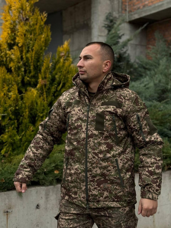 Костюм Soft Shell + Omni Heat Apex 5.0 до -35 Хижак