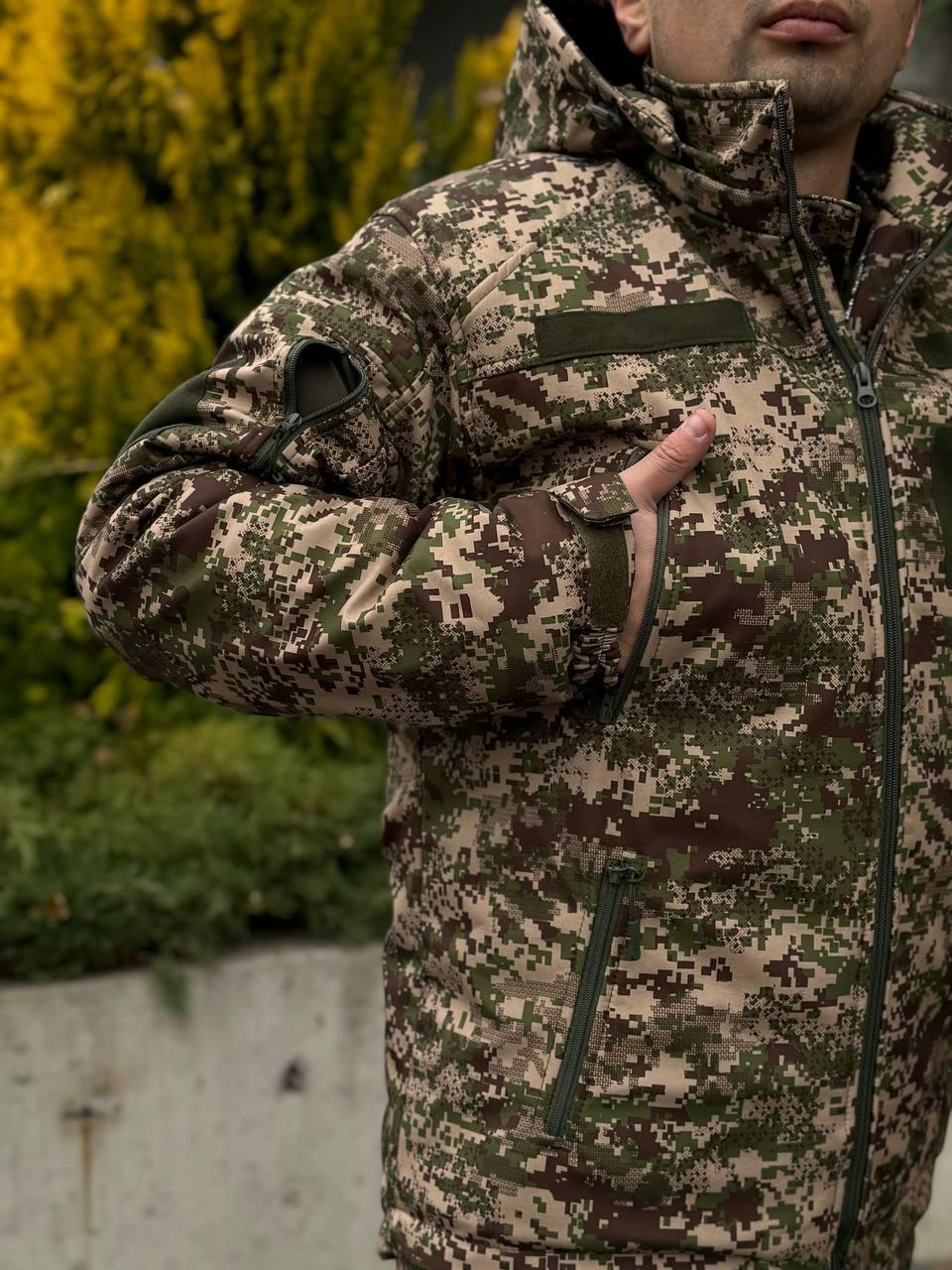 Костюм Soft Shell + Omni Heat Apex 5.0 до -35 Хижак