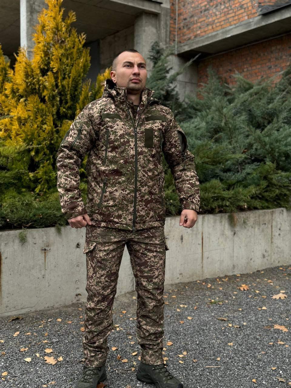 Костюм Soft Shell + Omni Heat Apex 5.0 до -35 Хижак