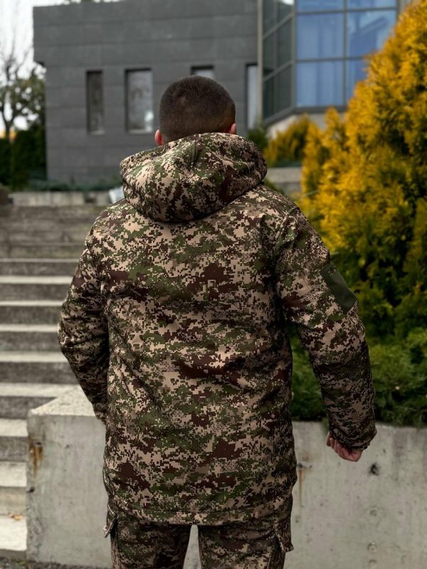 Костюм Soft Shell + Omni Heat Apex 5.0 до -35 Хижак