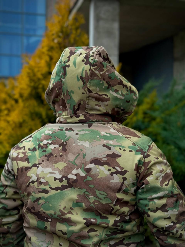 Костюм Soft Shell + Omni Heat Apex 5.0 до -35 Мультикам