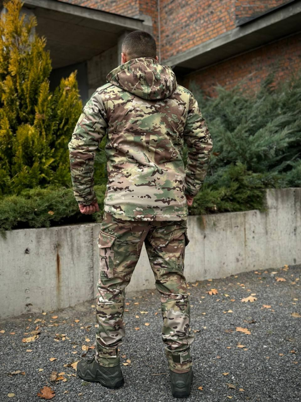 Костюм Soft Shell + Omni Heat Apex 5.0 до -35 Мультикам