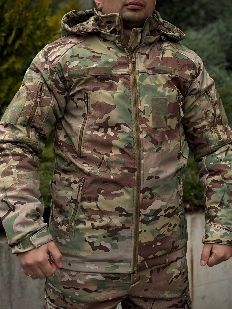 Костюм Soft Shell + Omni Heat Apex 5.0 до -35 Мультикам