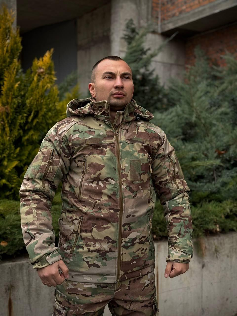 Костюм Soft Shell + Omni Heat Apex 5.0 до -35 Мультикам