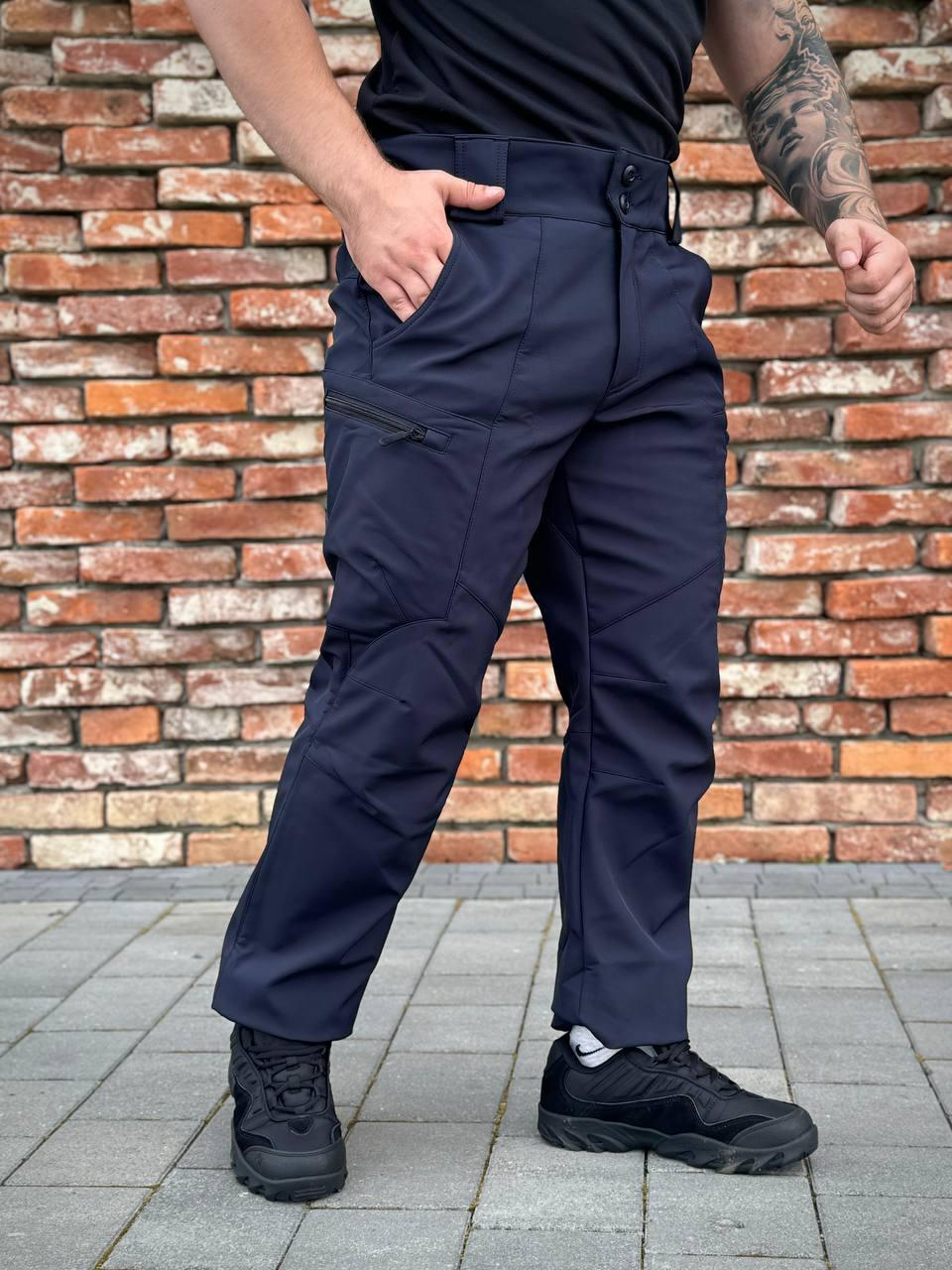 Штани Soft Shell Сині ДСНС Military + - Фото 6