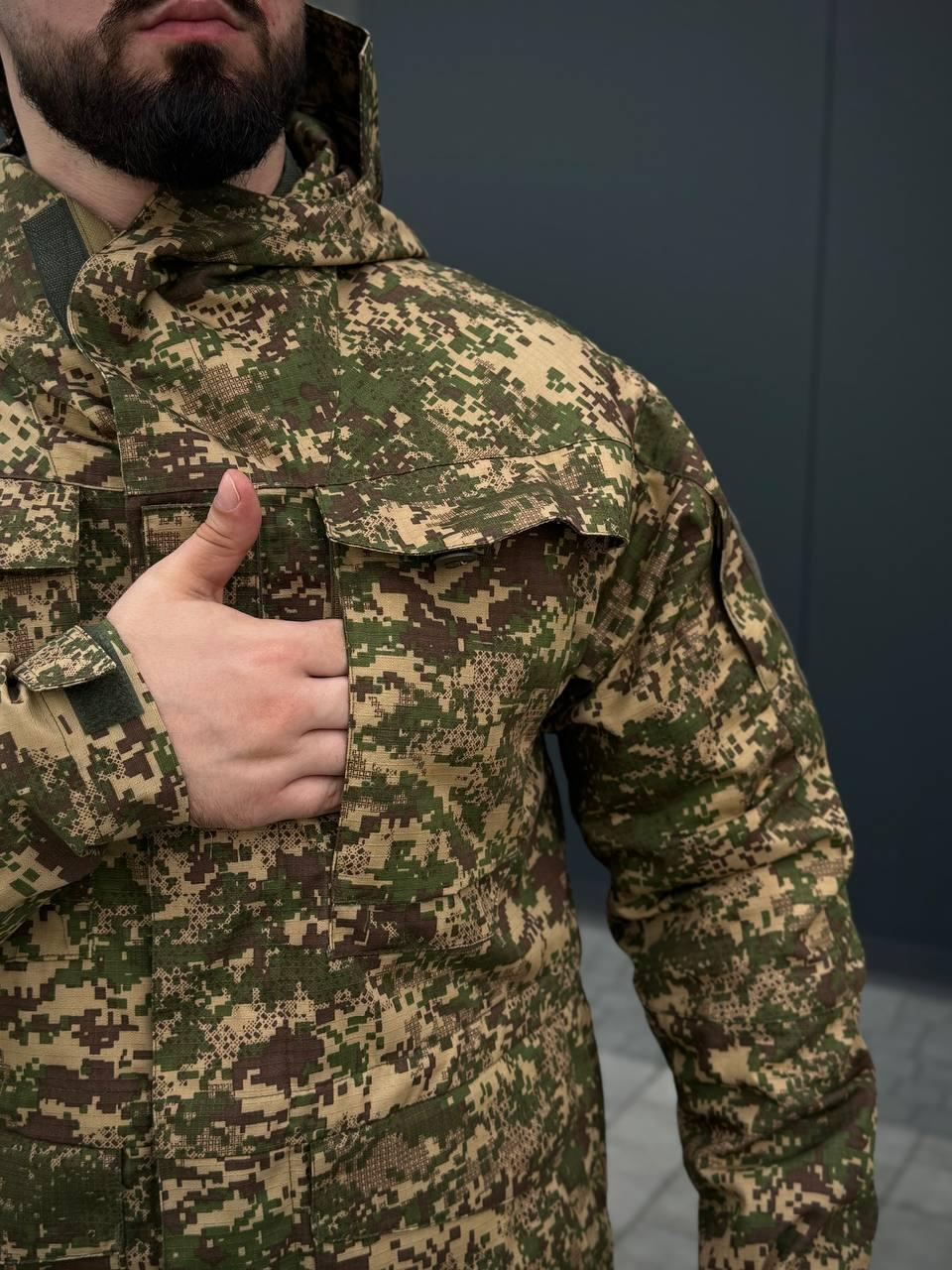 Комплект 4 в 1 Хижак Парка+Убакс+Штани+бейсболка R Military +