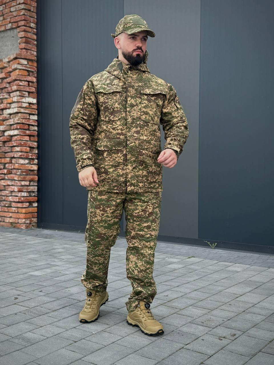 Комплект 4 в 1 Хижак Парка+Убакс+Штани+бейсболка R Military +