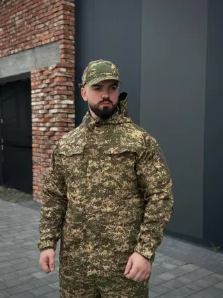 Комплект 4 в 1 Хижак Парка+Убакс+Штани+бейсболка R Military +