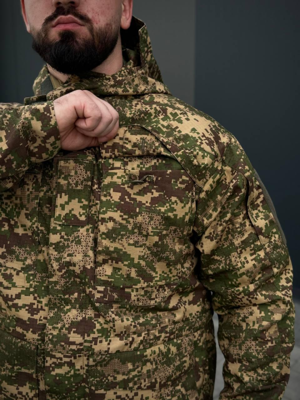 Комплект 4 в 1 Хижак Парка+Убакс+Штани+бейсболка R Military +