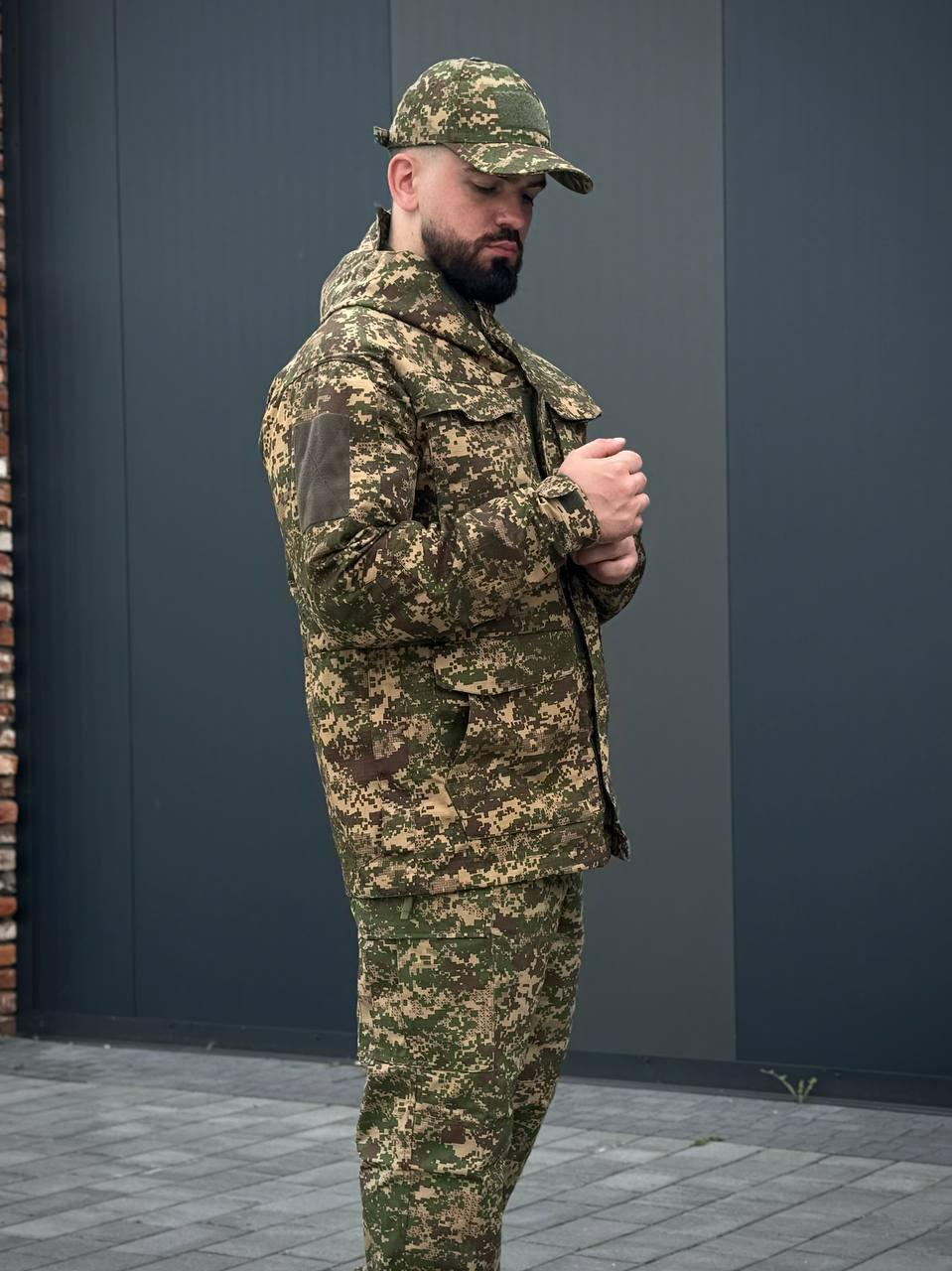 Комплект 4 в 1 Хижак Парка+Убакс+Штани+бейсболка R Military +
