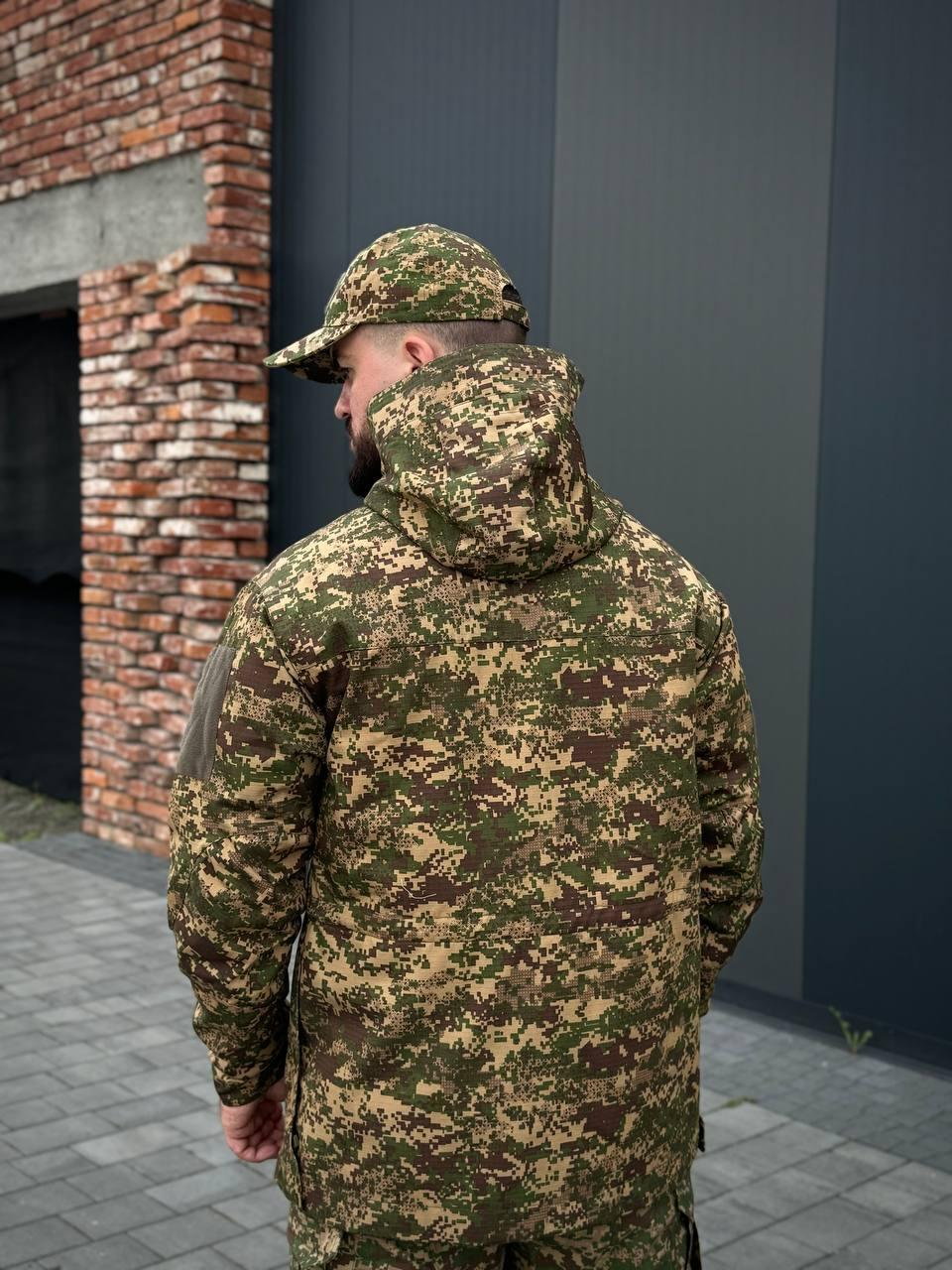 Комплект 4 в 1 Хижак Парка+Убакс+Штани+бейсболка R Military +