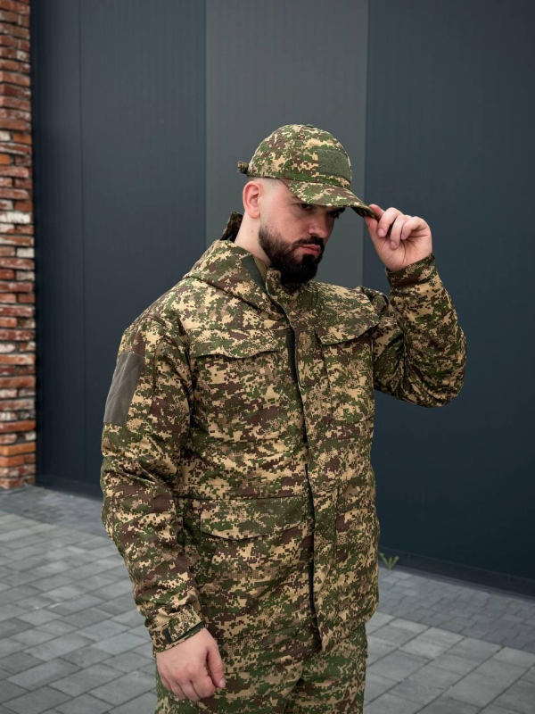 Комплект 4 в 1 Хижак Парка+Убакс+Штани+бейсболка R Military +