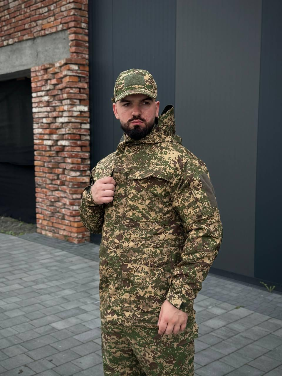 Комплект 4 в 1 Хижак Парка+Убакс+Штани+бейсболка R Military +