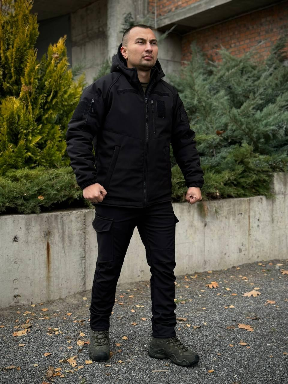 Костюм Soft Shell + Omni Heat Viking ✅5.0 🛑 Black