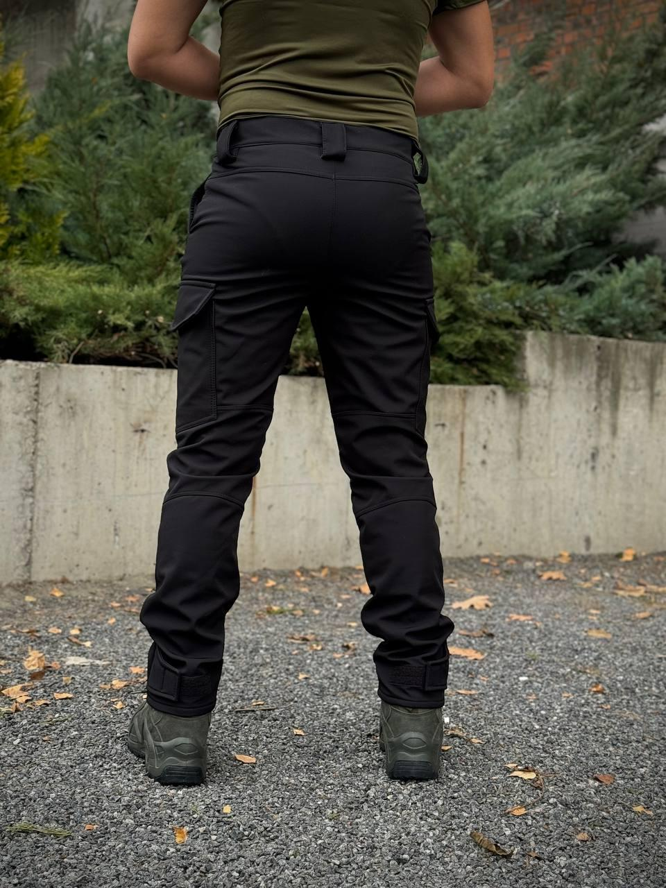 Штани Soft Shell посилені Black Viking ✅