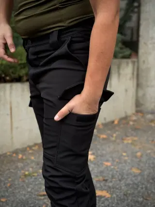 Штани Soft Shell посилені Black Viking ✅