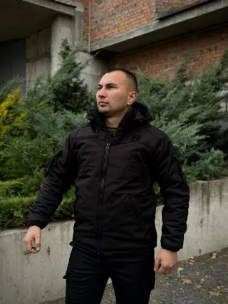 Костюм Soft Shell + Omni Heat Apex Black до -35