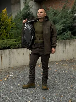 Костюм Soft Shell + Omni Heat Viking 5.0 🛑Olive