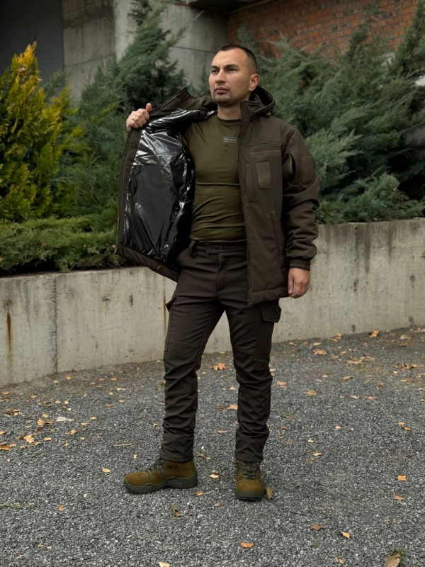 Костюм Soft Shell + Omni Heat Viking 5.0 🛑Olive
