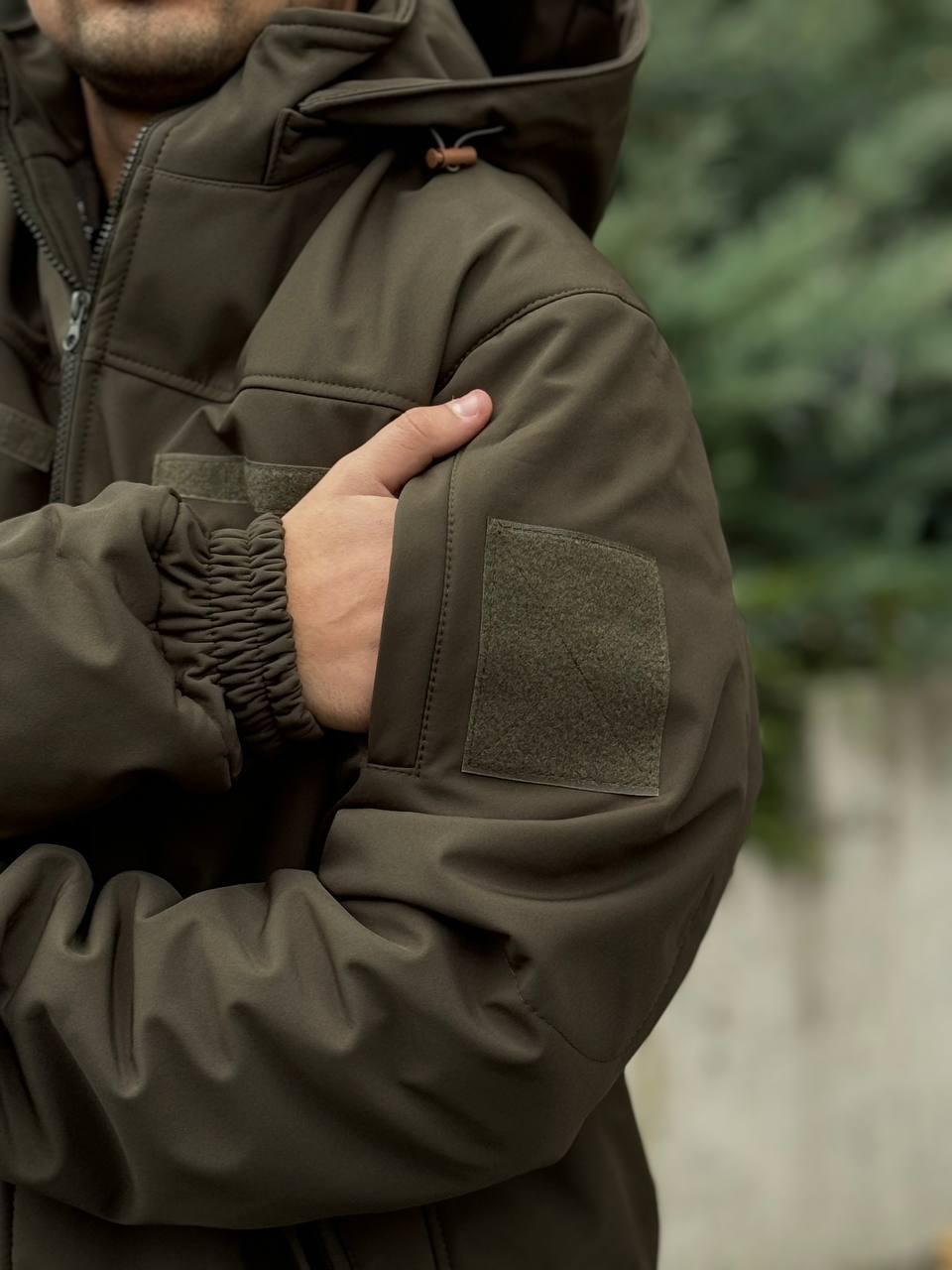 Костюм Soft Shell + Omni Heat Viking 5.0 🛑Olive