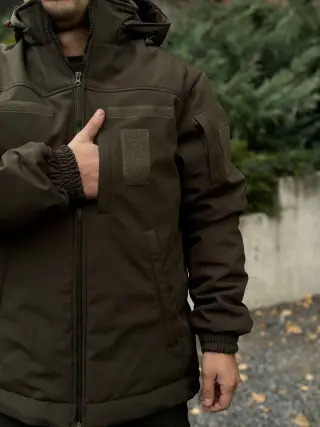Костюм Soft Shell + Omni Heat Viking 5.0 🛑Olive