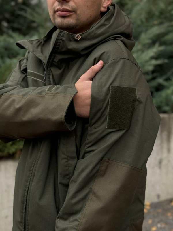 Зимова куртка Omni Heat CORDURA 1000D Посилена до -30 олива