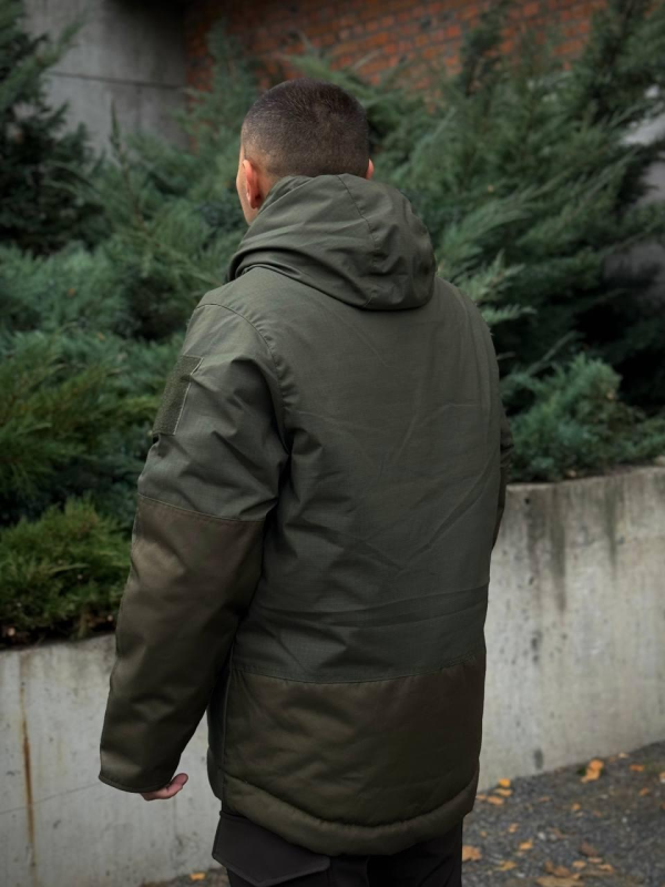 Зимова куртка Omni Heat CORDURA 1000D Посилена до -30 олива