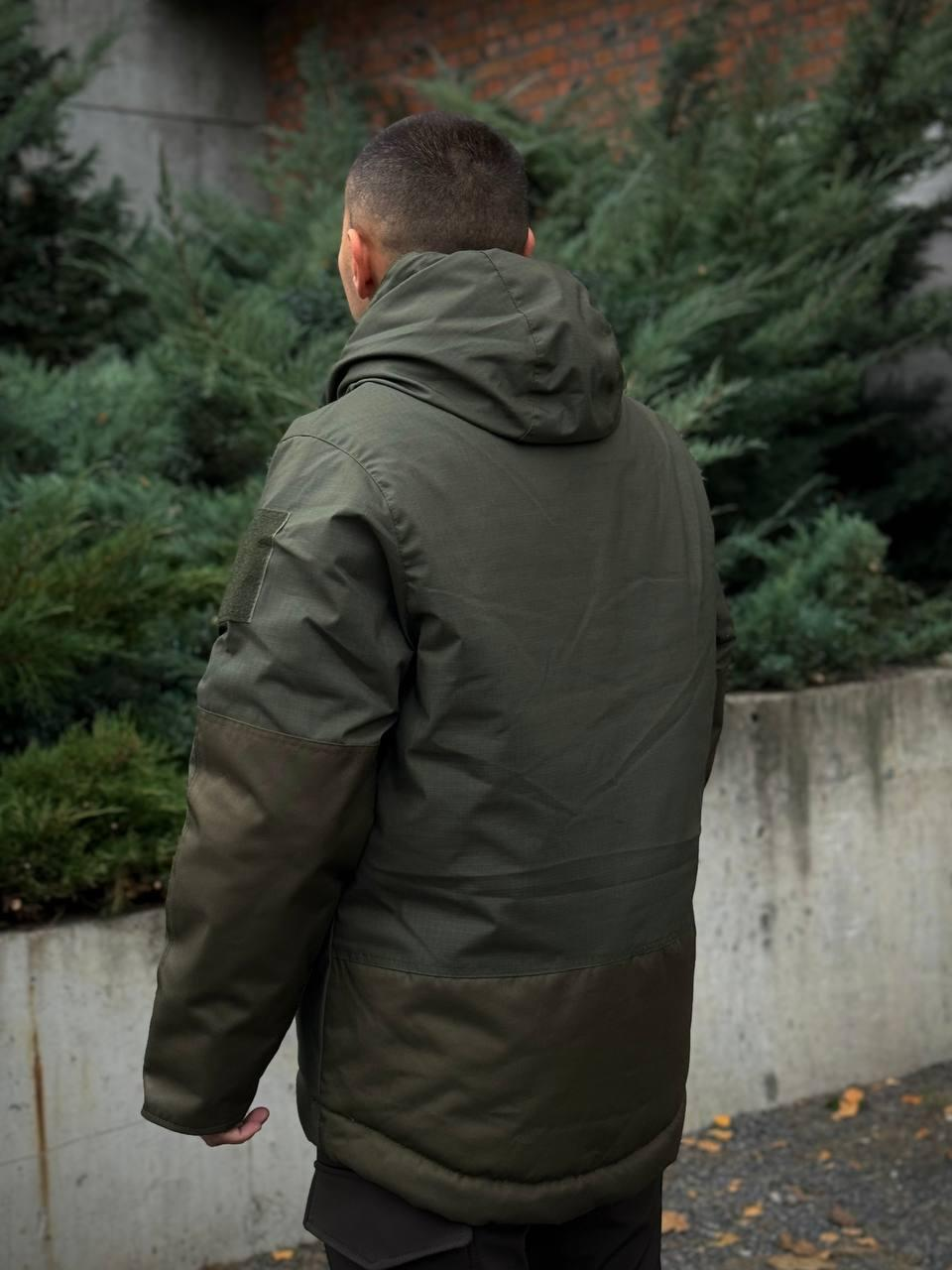Зимова куртка Omni Heat CORDURA 1000D Посилена до -30 олива
