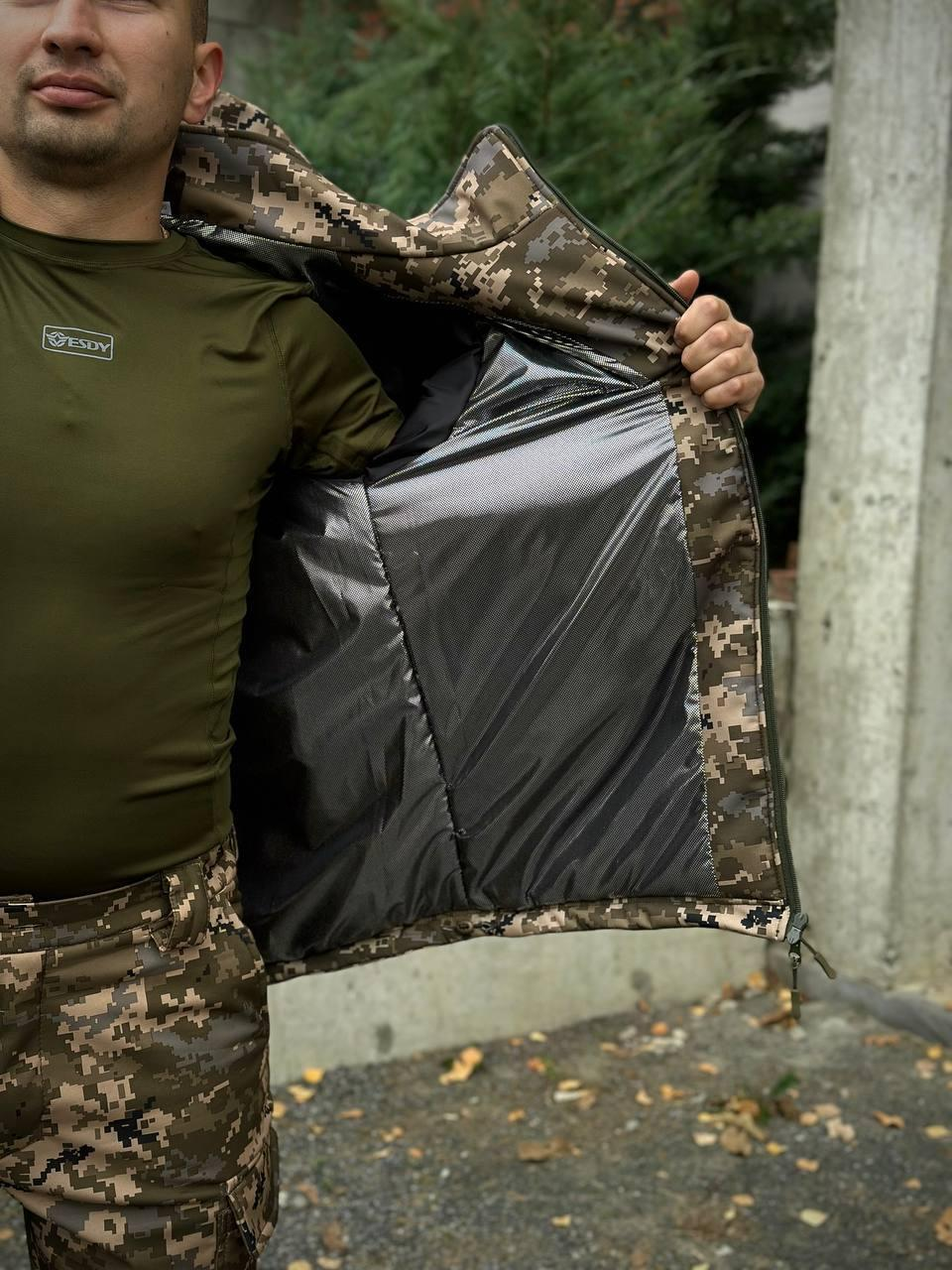 Куртка pixel Soft Shell + Omni Heat Viking 5.0 🛑mm14