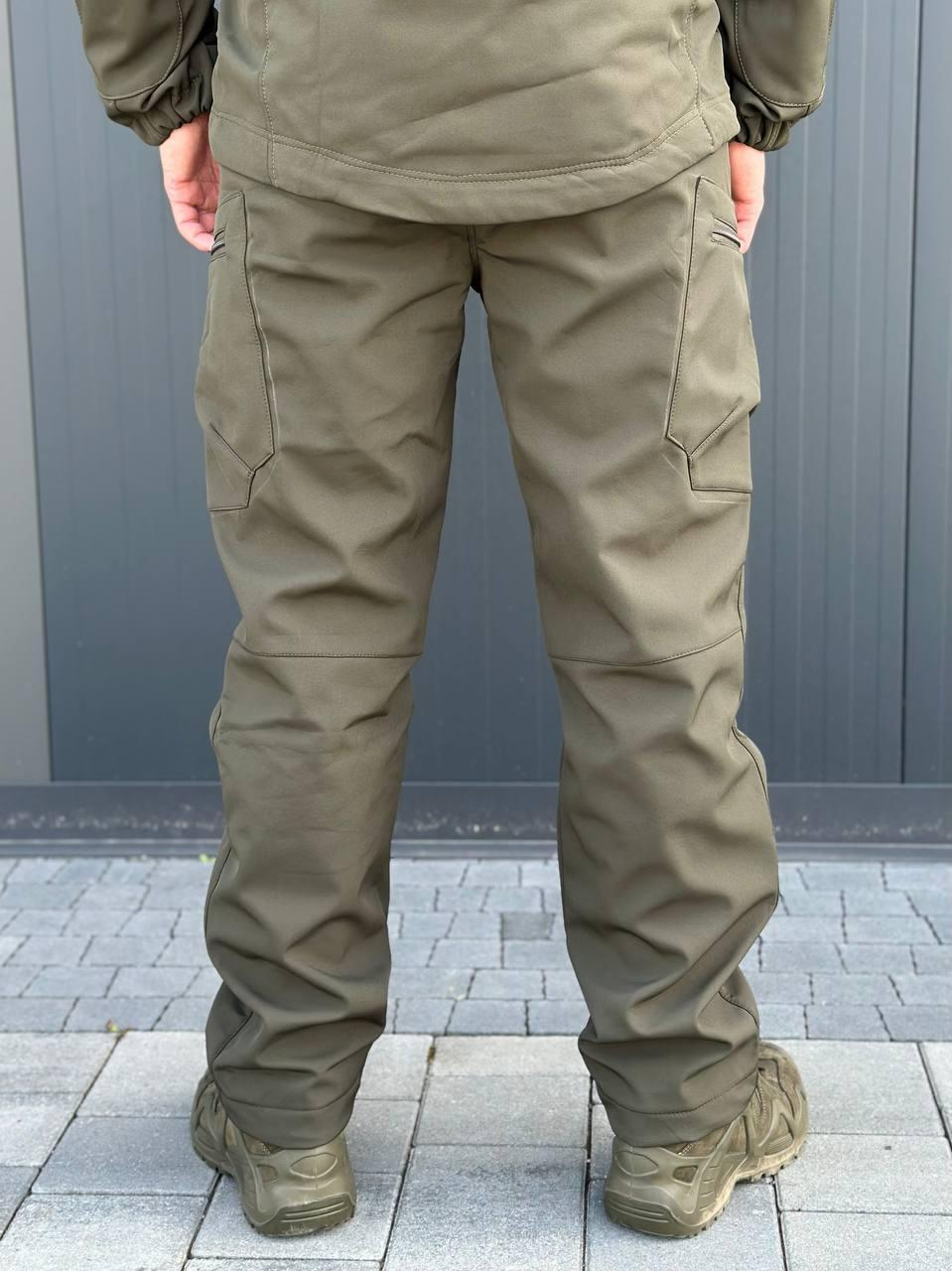 штани Softshell olive B&L
