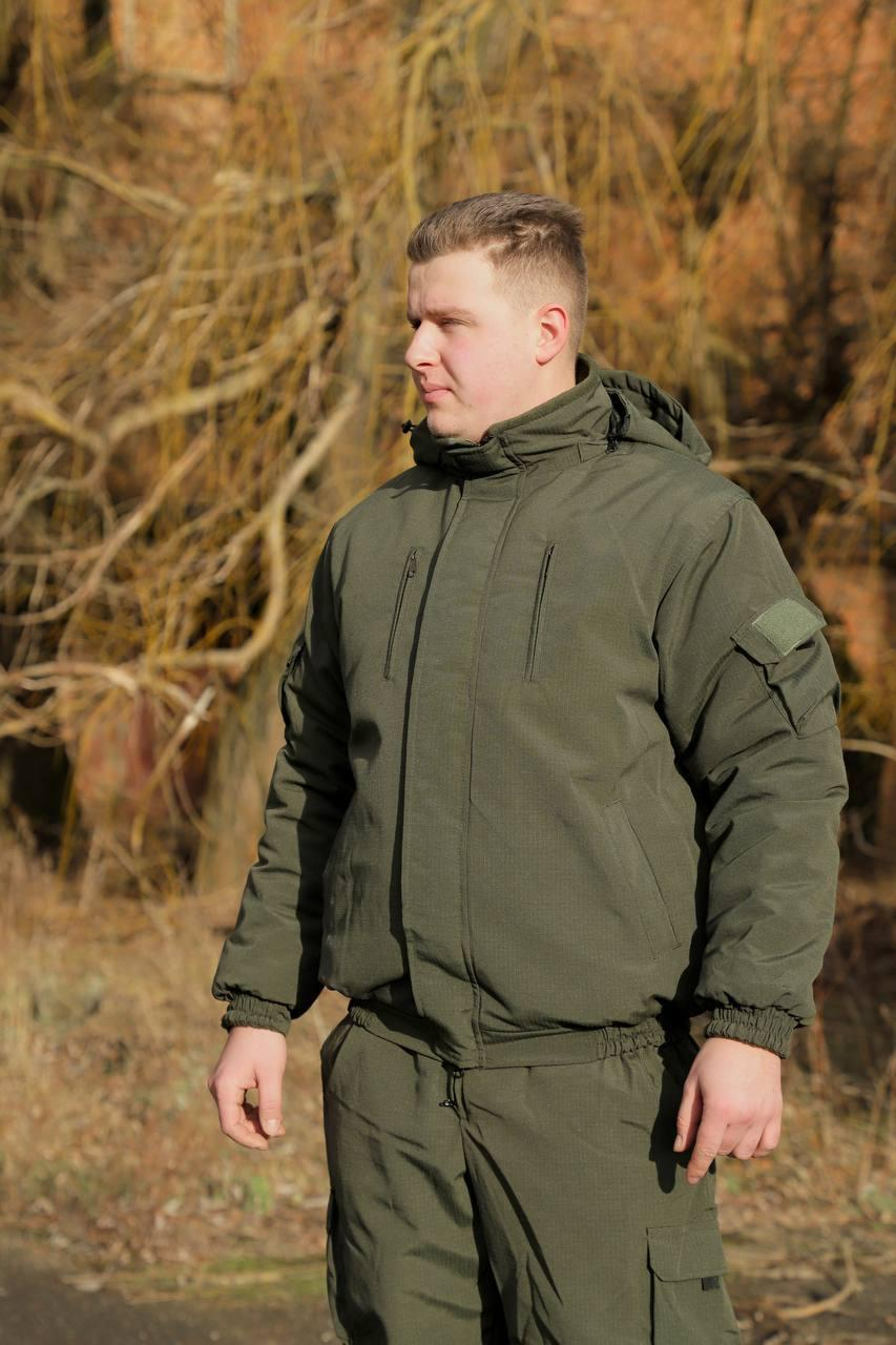 Костюм Зимовий Чоловічий BARS ЗИМА -35🔥 олива