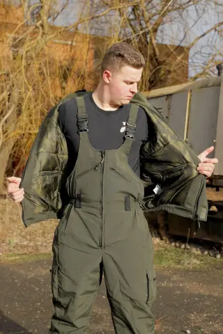 Костюм Зимовий Чоловічий BARS ЗИМА -35🔥 олива