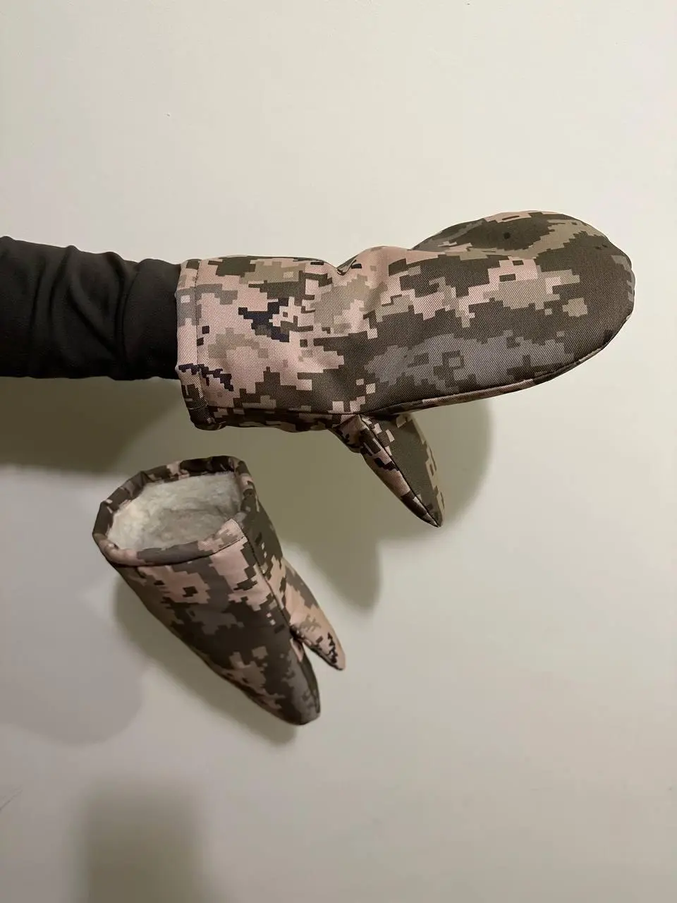 Рукавиці зимові піксель v2