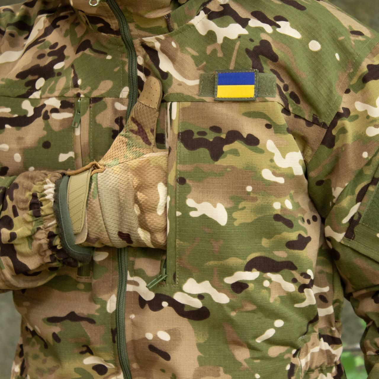 Тактична куртка 2в1 зі знімною флісовою кофтою