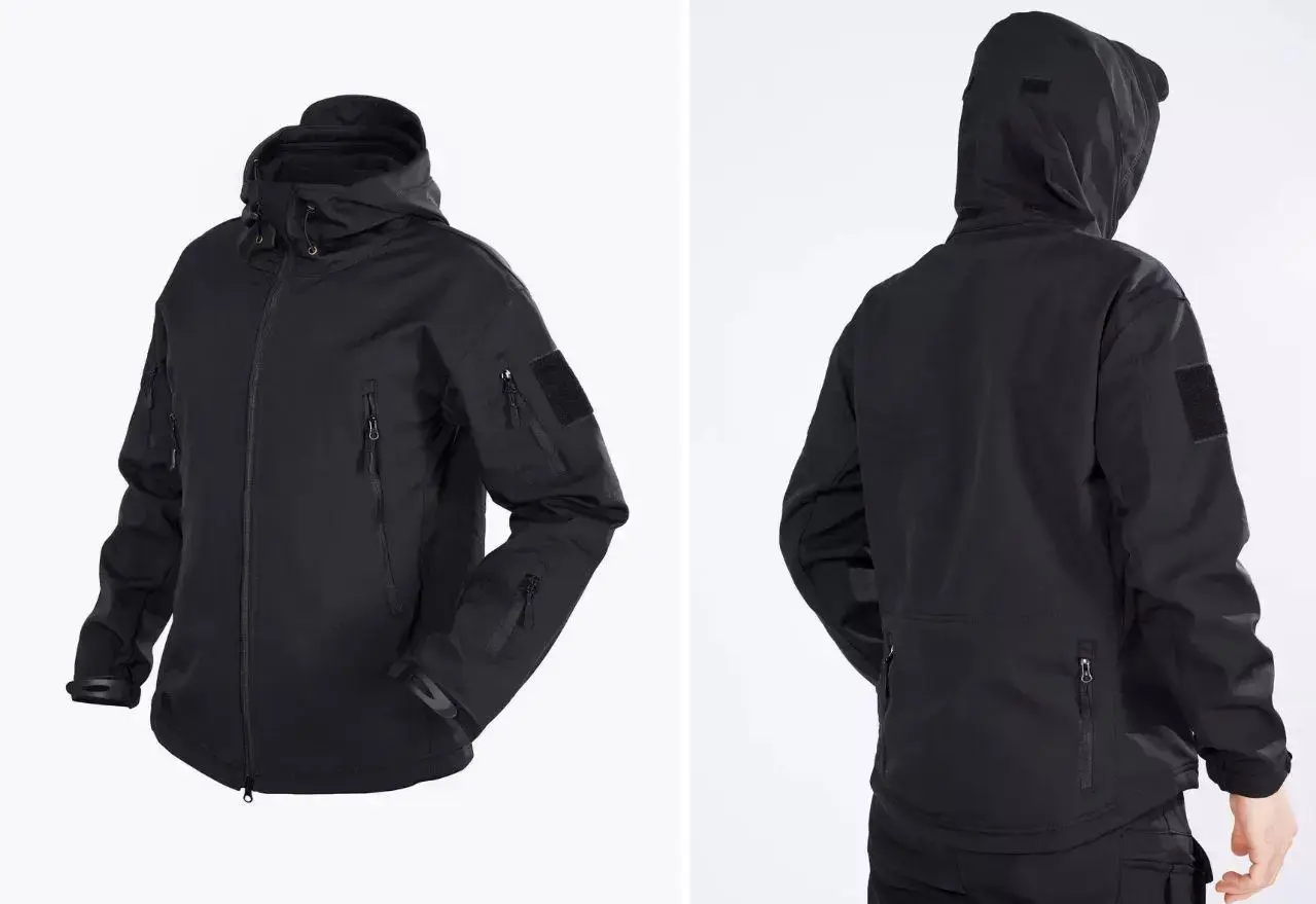 Костюм софтшел Gwild чорний Soft Shell на флісі