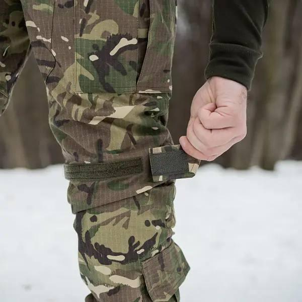 Штани водовідштовхувальні 13 кишень зимові тактичні на флісі Apex мультикам
