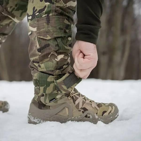 Штани водовідштовхувальні 13 кишень зимові тактичні на флісі Apex мультикам