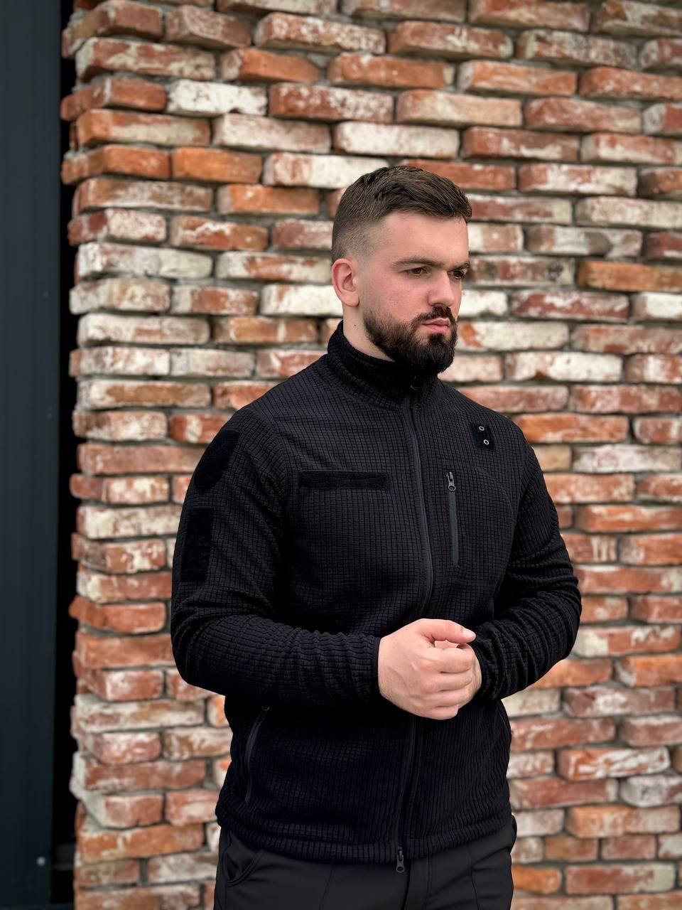 Кофта чорна Поліція Кубик R&M