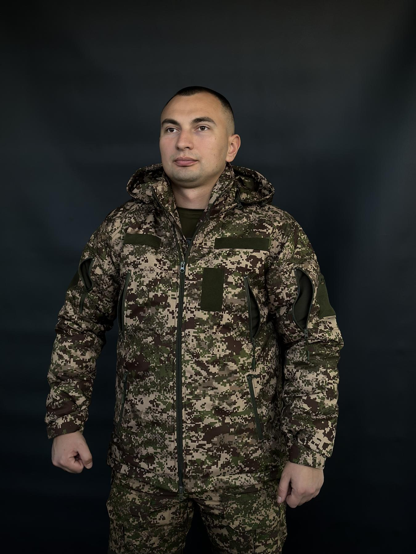 Куртка зимова V&Т SoftShell Max-Heat Хижак.