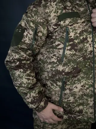 Куртка зимова V&Т SoftShell Max-Heat Хижак.