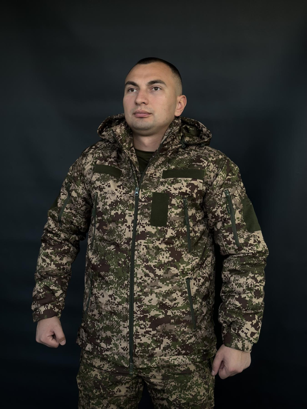 Куртка зимова V&Т SoftShell Max-Heat Хижак.