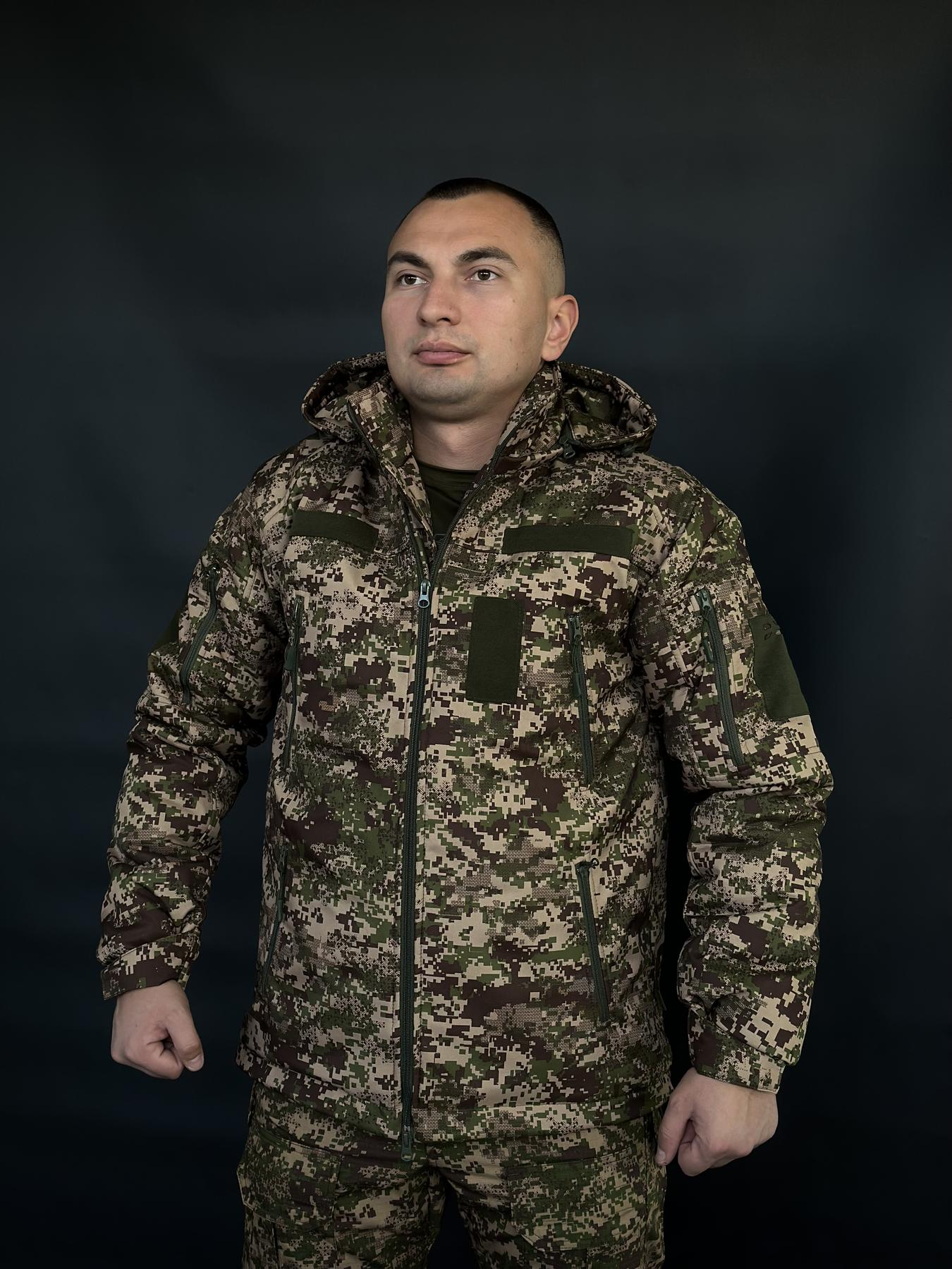 Куртка зимова V&Т SoftShell Max-Heat Хижак.