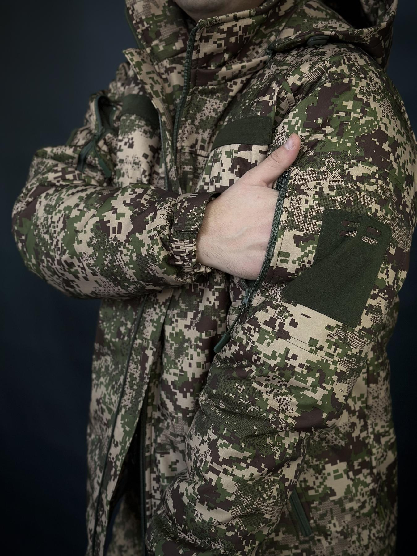 Куртка зимова V&Т SoftShell Max-Heat Хижак.